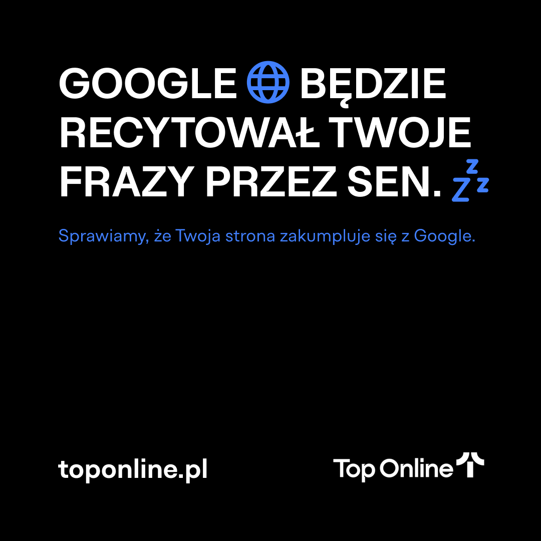 hasło Top Online - Google będzie recytował Twoje frazy przez sen
