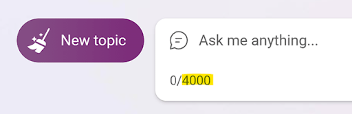 zwiększony limit zapytań w Bingu do 4000 znaków