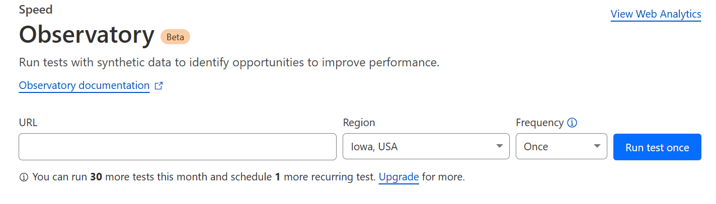 cloudflare observatory