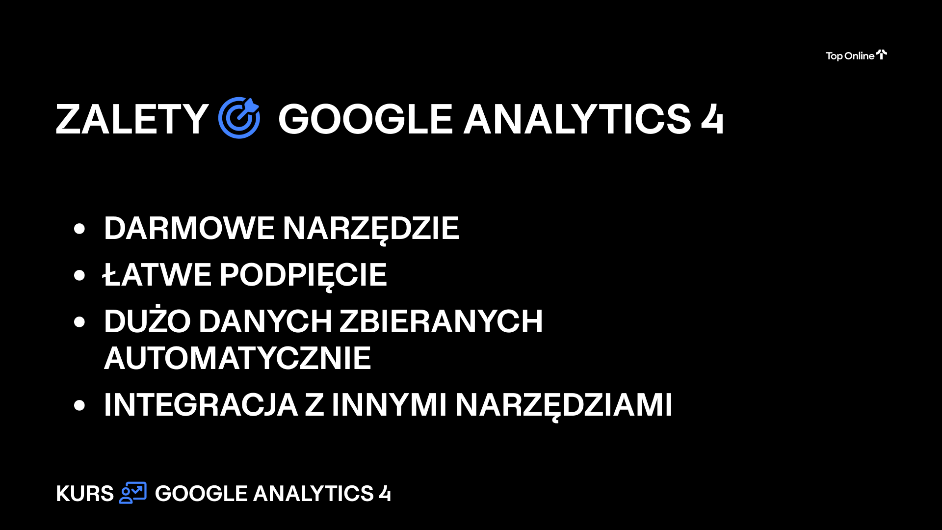 zalety Google Analytics 4
