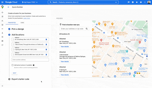 nowe integracje Google Maps Platform